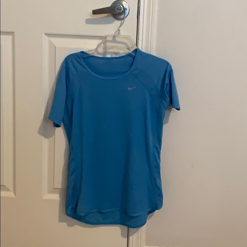 Baby Blue Nike Dri-Fit workout tee